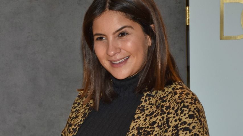 Chryssanthi Kavazi bei der Neueröffnung einer Douglas-Filiale in Berlin