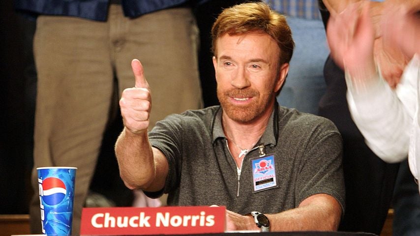 Chuck Norris in "Dodgeball: A True Underdog Story", 2004