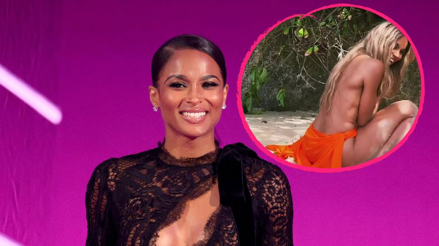 Mit Rumflasche auf dem Kopf: Sängerin Ciara twerkt oben ohne