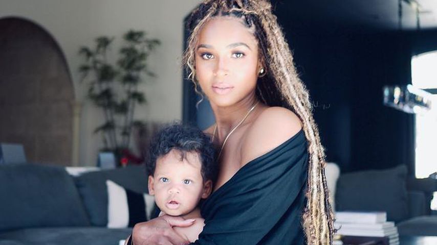 Süßes Duo: Sängerin Ciara teilt neues Foto mit Söhnchen Win