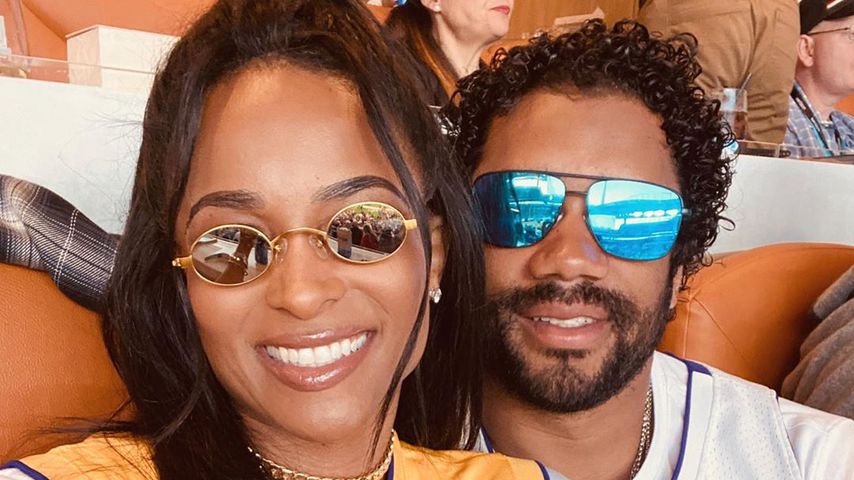 Ciara und ihr Ehemann Russell Wilson beim Super Bowl 2020