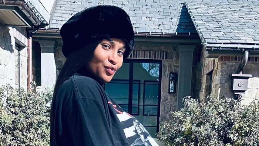 Hochschwanger: Sängerin Ciara zeigt ihren großen Babybauch