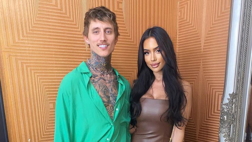 Ciarran Stott und seine Freundin Ruby Burciaga im Dezember 2021