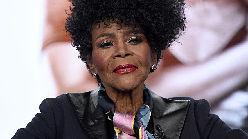 Cicely Tyson bei einer Pressekonferenz in Pasadena im Januar 2020