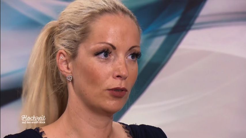 Cindy beim "Hochzeit auf den ersten Blick"-Finale
