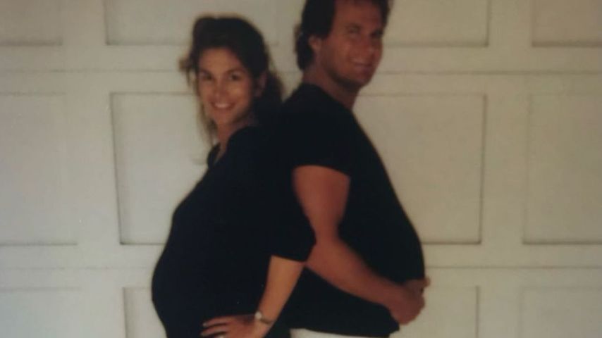 Cindy Crawford und Rande Gerber, Throwback-Foto