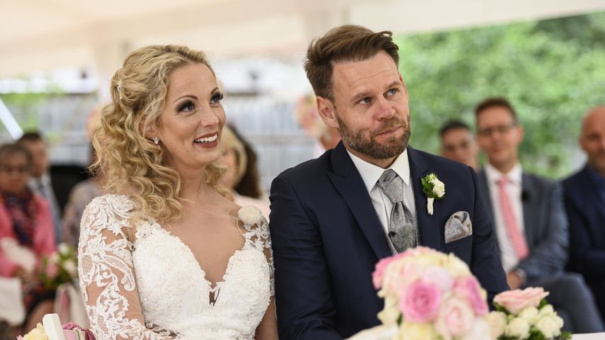 Cindy und Alexander bei ihrer Hochzeit
