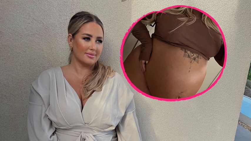 Fast nackt! Schwangere Citamaass zeigt ihren Babybauch
