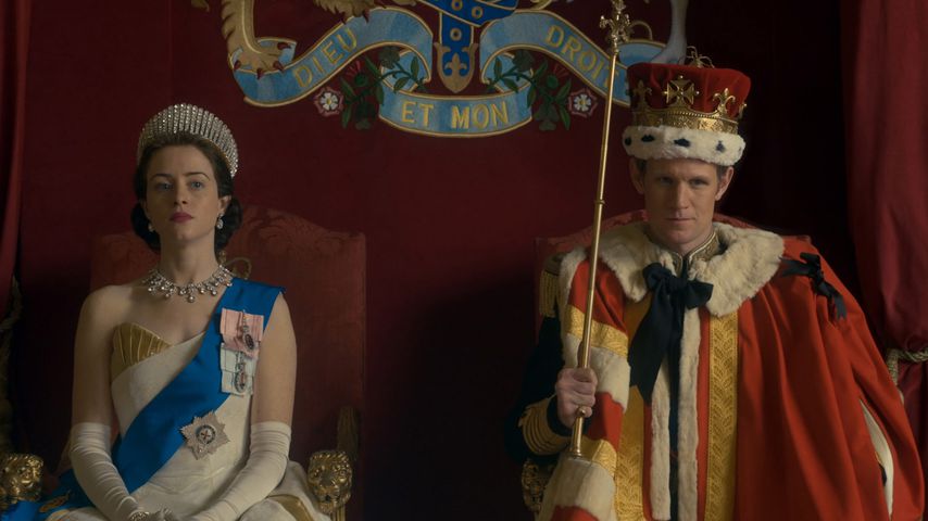Claire Foy und Matt Smith in "The Crown"