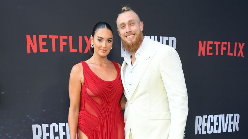 NFL-Star George Kittle und seine Claire rocken Doku-Premiere