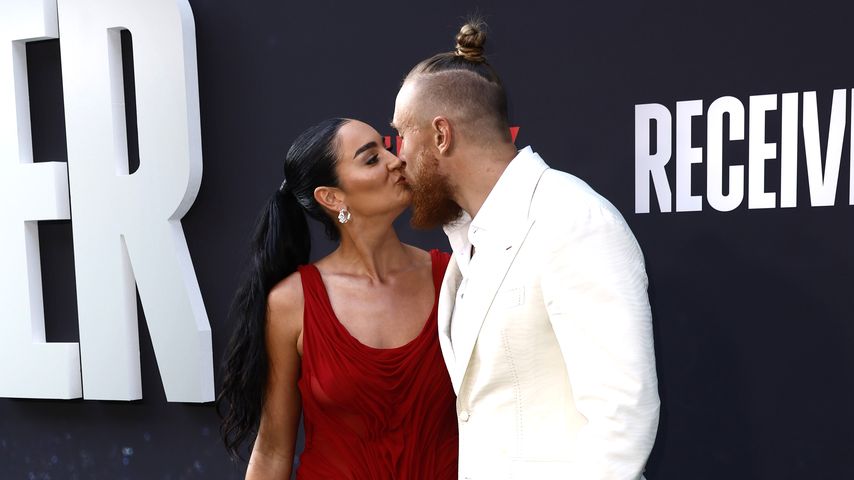 Claire und George Kittle, Juli 2024
