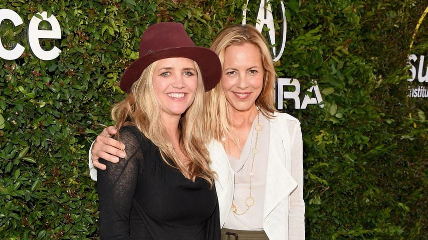 Clare Munn und Maria Bello bei der Sundance Institute Celebration Benefit 2015 in Culver City
