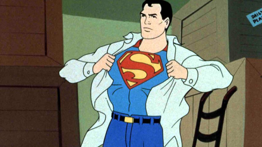 Clark Kent als Superman im Comic