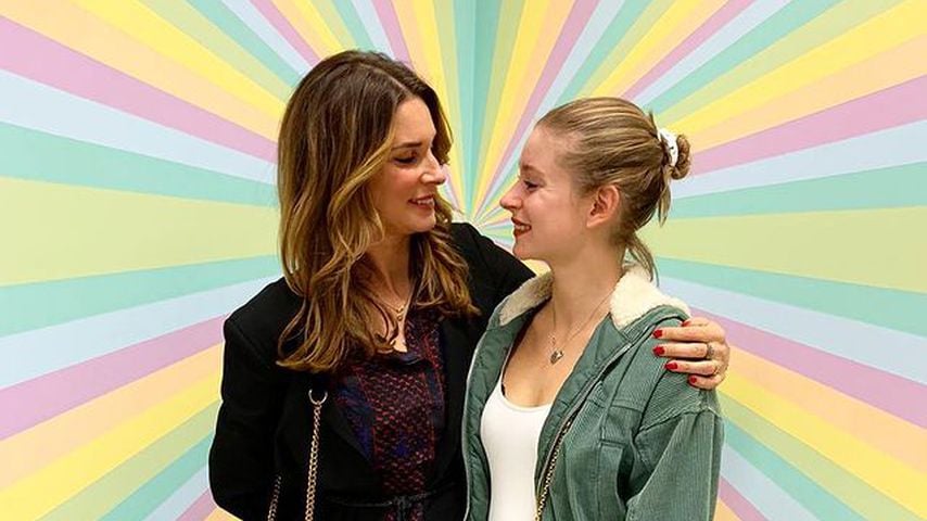 Schauspielerin Claudelle Deckert und ihre Tochter Romy