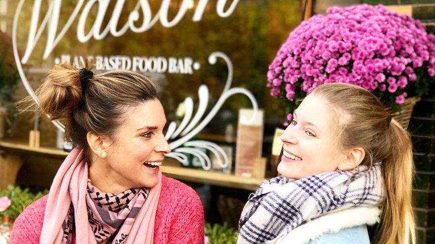 Claudelle Deckert und ihre Tochter Romy