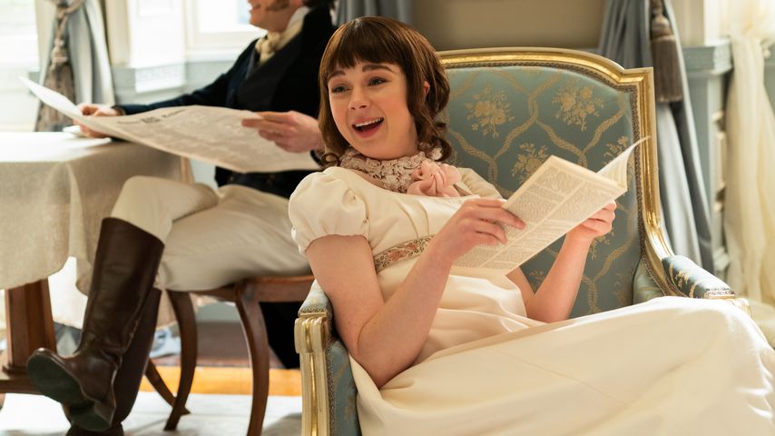 Claudia Jessie als Eloise in "Bridgerton"