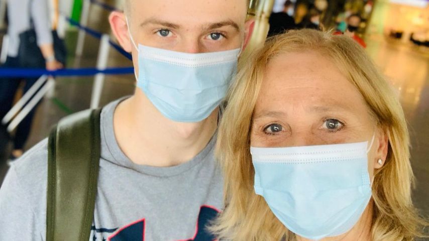Claudia Kohde-Kilsch mit ihrem Sohn