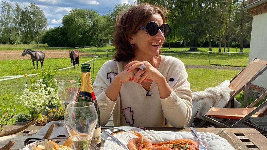 Claudia Obert auf dem Forsthof Nienhagen im Juni 2020