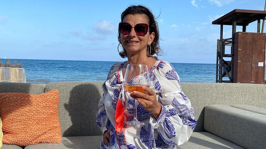 Claudia Obert auf Ibiza, Juni 2021