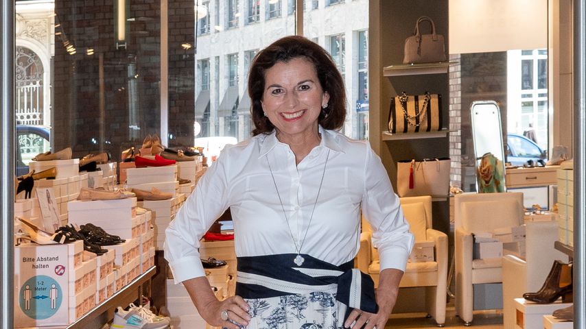 Claudia Obert im April 2020 in Hamburg