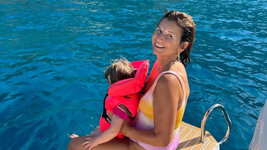 Claudia Obert macht Urlaub auf Ibiza mit Patentochter Emilia