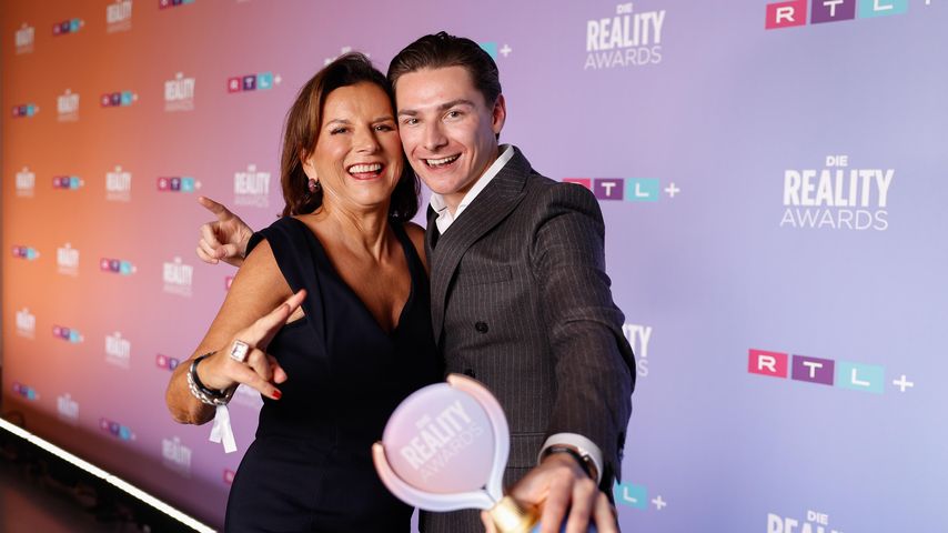 Claudia Obert und Max Suhr bei den Reality Awards, Dezember 2024
