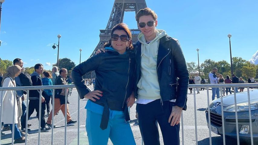 Claudia Obert und Max Suhr in Paris im September 2022