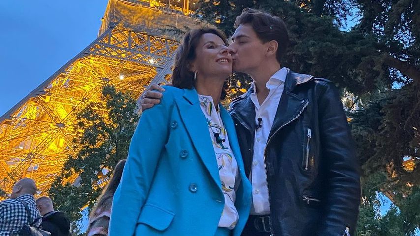 Claudia Obert und Max Suhr in Paris