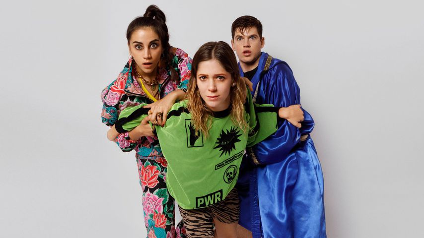 Rebe (Claudia Salas), Cayetana (Georgina Amorós) und Guzmán (Miguel Bernardeau) in "Élite"