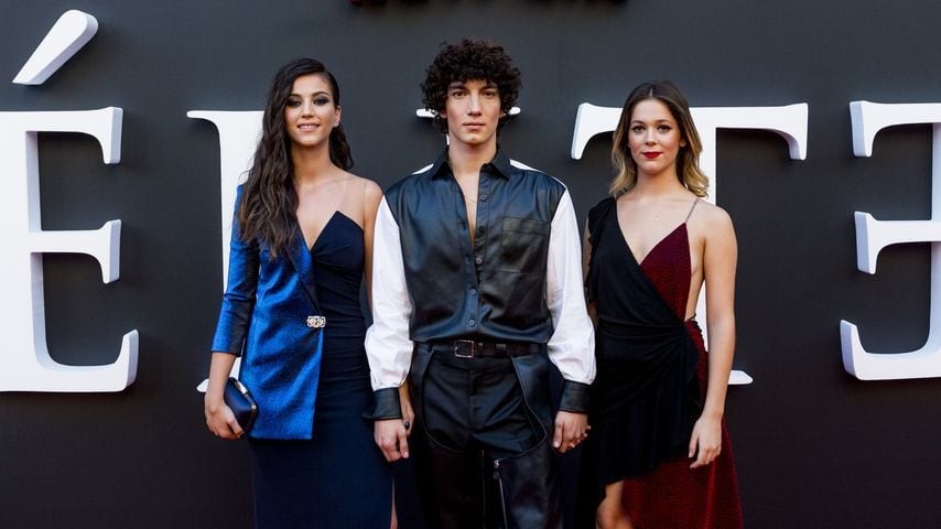 Claudia Salas, Jorge Lopez und Georgina Amoros im August 2019 in Madrid