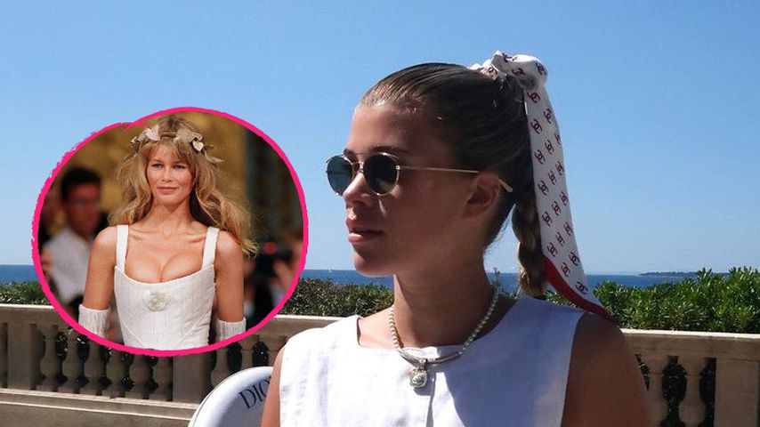 Sofia Richies Hochzeitskleid von Claudia Schiffer inspiriert