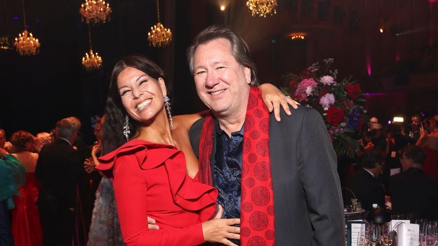 Claudius Dreilich mit Assol beim 30. Leipziger Opernball in der Oper Leipzig