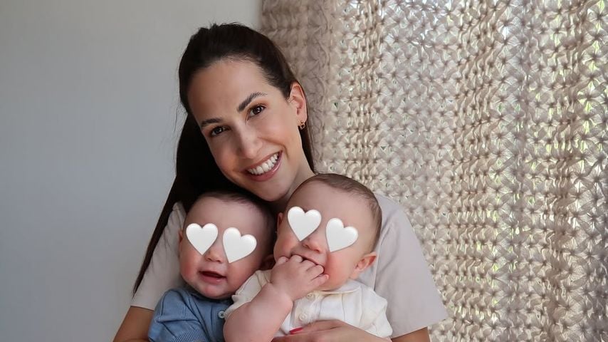 Clea-Lacy Juhn erschöpft: Die Zwillinge gehen spät schlafen