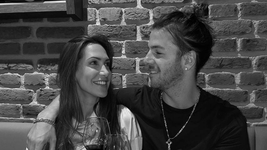 Clea-Lacy Juhn mit ihrem Partner Riccardo Basile