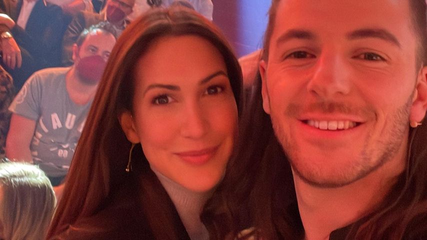 Clea-Lacy Juhn und Riccardo Basile im März 2022