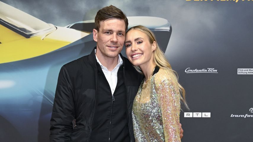 Sportstar Clemens Fritz und Model Alena Gerber