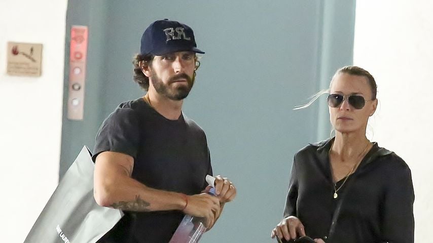 Clément Giraudet und Robin Wright