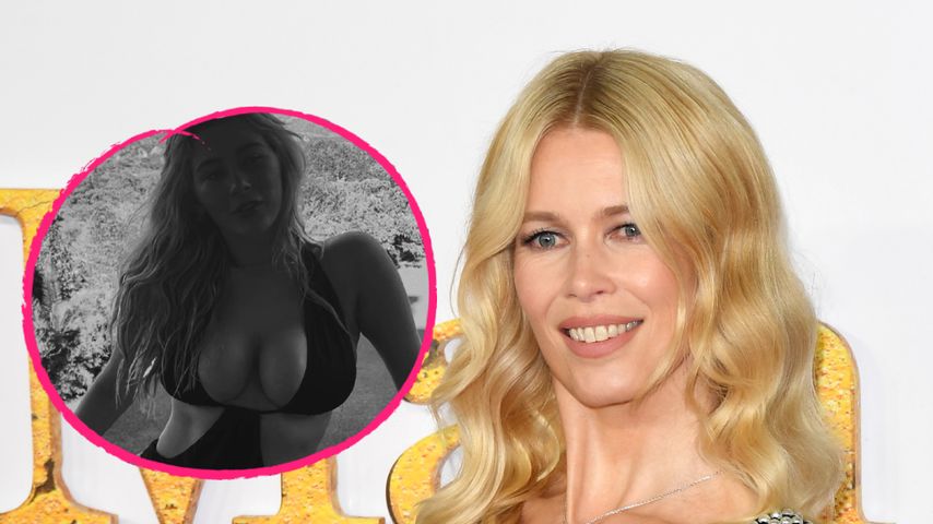 Claudia Schiffers Tochter Clementine begeistert in Bademode
