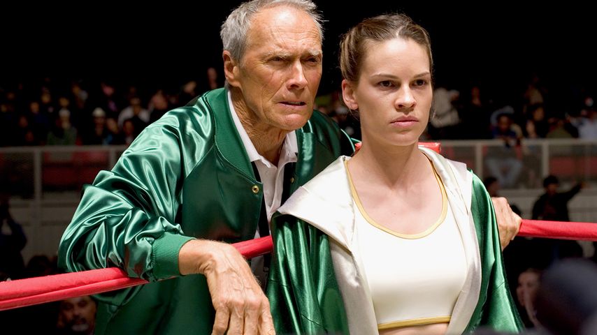 Clint Eastwood und Hilary Swank in "Million Dollar Baby"