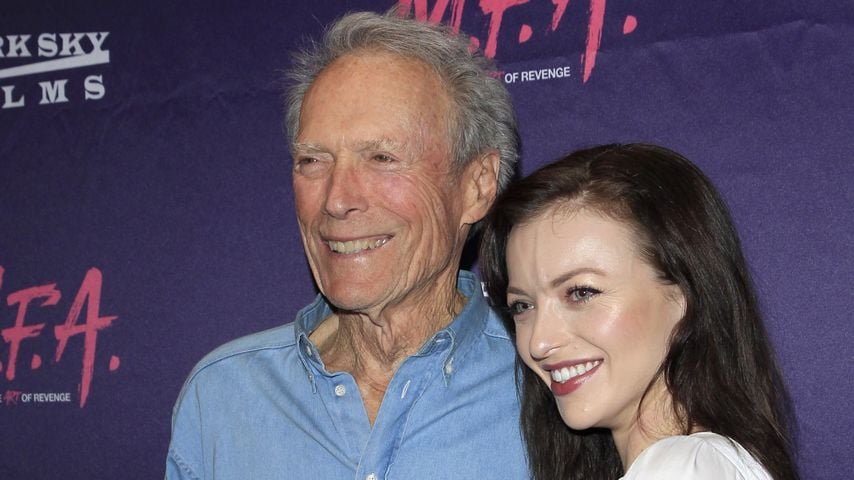 Clint Eastwood und seine Tochter Francesca 2017