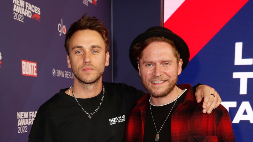 Clueso und Johannes Oerding im Mai 2022 in Berlin