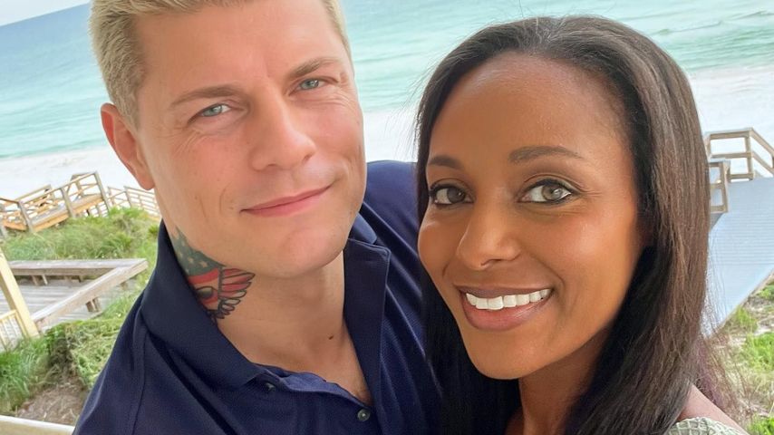 Profiwrestler Cody Rhodes und seine Frau Brandi