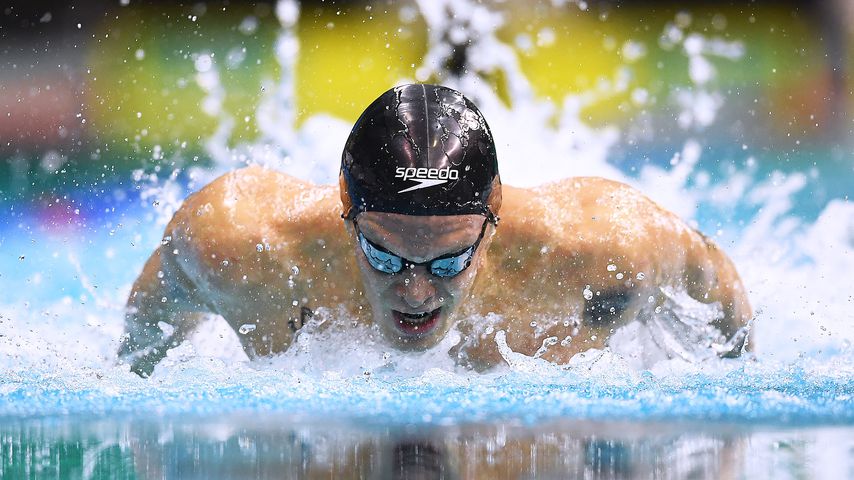 Cody Simpson beim Finale der Olympiaqualifikation in Adelaide