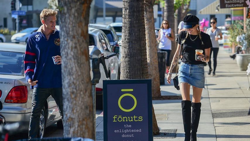 Unzertrennlich: Miley Cyrus und Cody Simpson bei Kaffee-Date