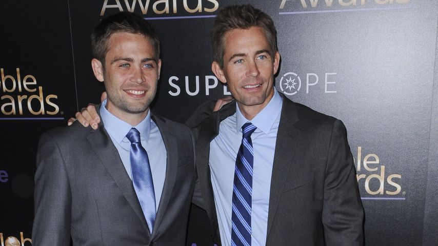 Gut gelaunt: Caleb & Cody Walker am Set von F&F7