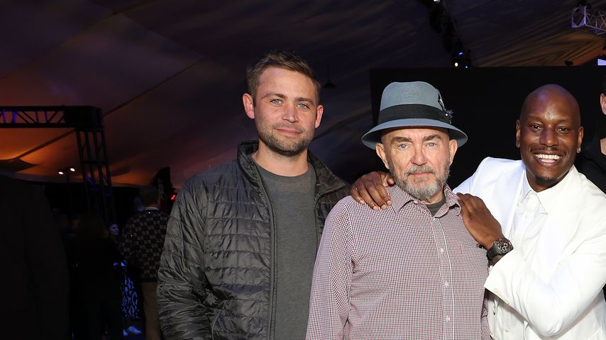 Cody Walker, Paul Walker III. und Tyrese Gibson bei der Premiere von "Fast X" 2023