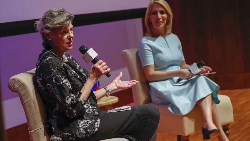 Cokie Roberts und Dana Dash in Washington