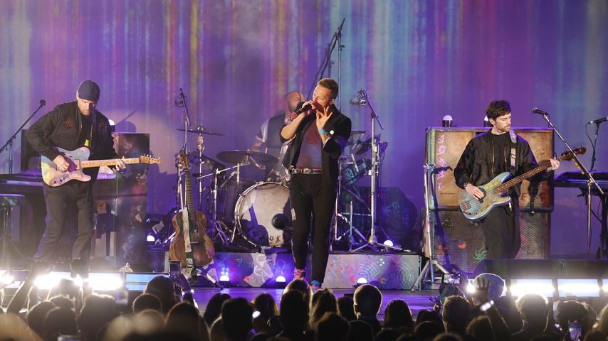 Coldplay während eines Auftritts im Jahr 2021
