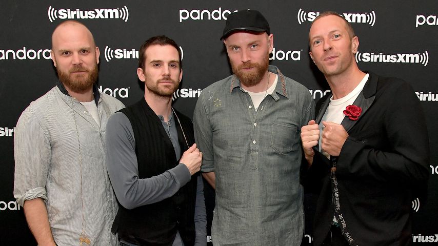 Chris Martin mit seiner Band Coldplay, Januar 2020