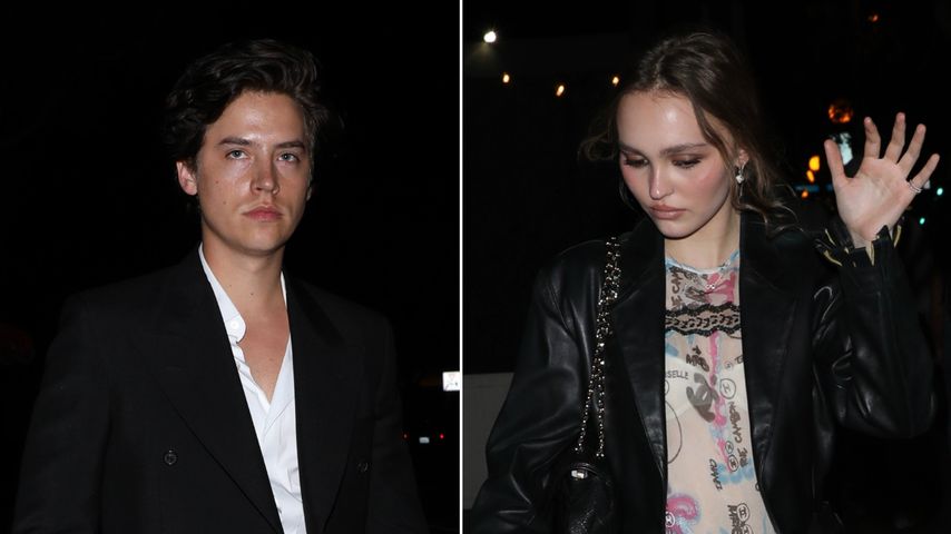 Cole Sprouse nach Golden Globes mit Lily-Rose Depp unterwegs